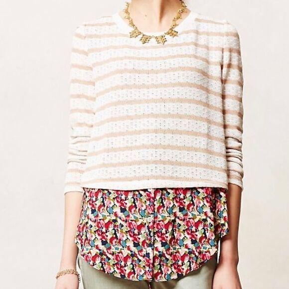 Anthropologie Postmark Top - Picture 1 of 8